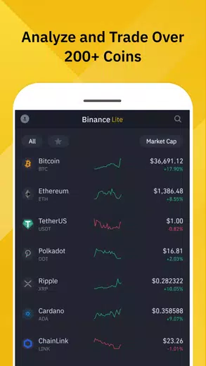 Binance: Buy Bitcoin & Crypto скриншот